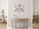 Merkaba Geo Metal Wall Art