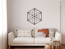 Vector Equilibrium Metal Wall Art