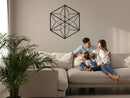 Vector Equilibrium Metal Wall Art