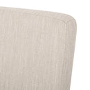 Contemporary Dining Chair with Upholstered Seating and Tapered Legs by HouseOfZazla