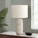 Lighting, Table Lamp, Resin, Transitional - Cream