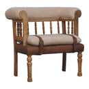 Strapped Hallway Bench by HouseOfZazla