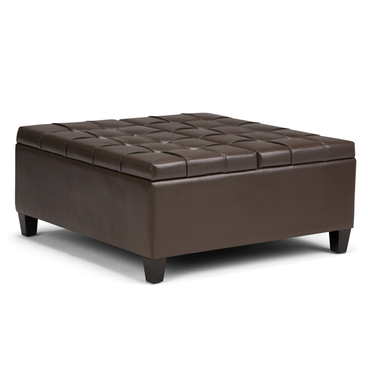 Harrison - Upholstered Coffee Table Storage Ottoman, photo 6 of 40