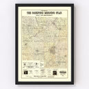 Vintage Map of Winnebago County, Illinois 1902