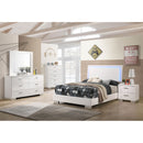 Felicity - LED Panel Bed With Built In Lighting by HouseOfZazla