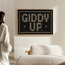 Giddy Up Western Typography