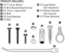Hardware Kit, Digital 3 Outlet Timer