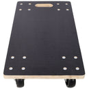 Furniture Moving Wooden Dolly with 4 PP Wheels - 2 Pack