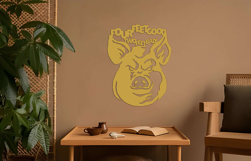 Animal Farm Metal Wall Art