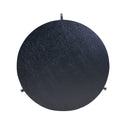 Round Coffee & End Table Set - Black by HouseOfZazla