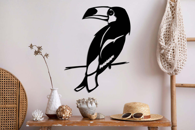 Parrot Metal Wall Art