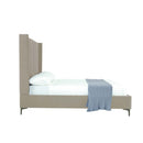 Promenade - Bed With Upholstered Headboard And Slats by HouseOfZazla