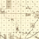 Vintage Map of Greenwood County, Kansas 1877
