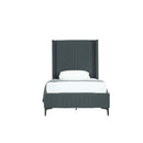 Promenade - Bed With Upholstered Headboard And Slats by HouseOfZazla