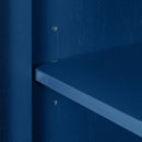 Accent Storage Cabinet Wooden Cabinet with Adjustable Shelf, Antique Gray, Entryway, Living Room, Bedroom