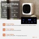 Portable Clothes Dryer Compact Drying Machine 800W Electric Laundry Dryer