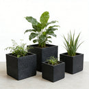 Large Outdoor Indoor Magnesium Oxide Planter Set of 4