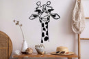 Criminal Giraffe Metal Wall Art
