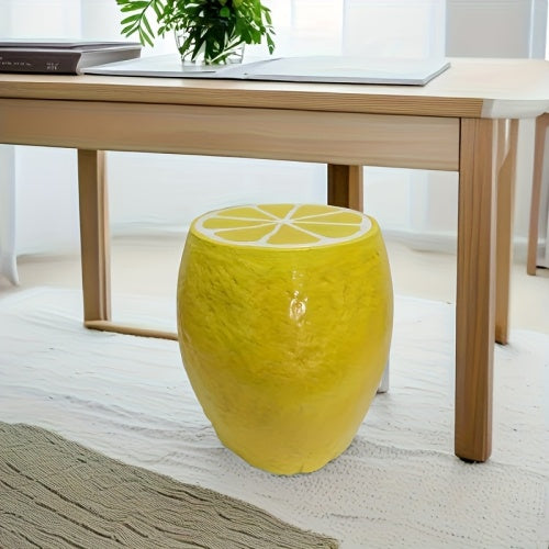 Yellow Lemon Fruit Stool, photo 9 of 10