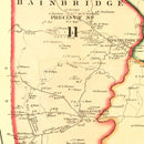 Vintage Map of Christian County, Kentucky 1878