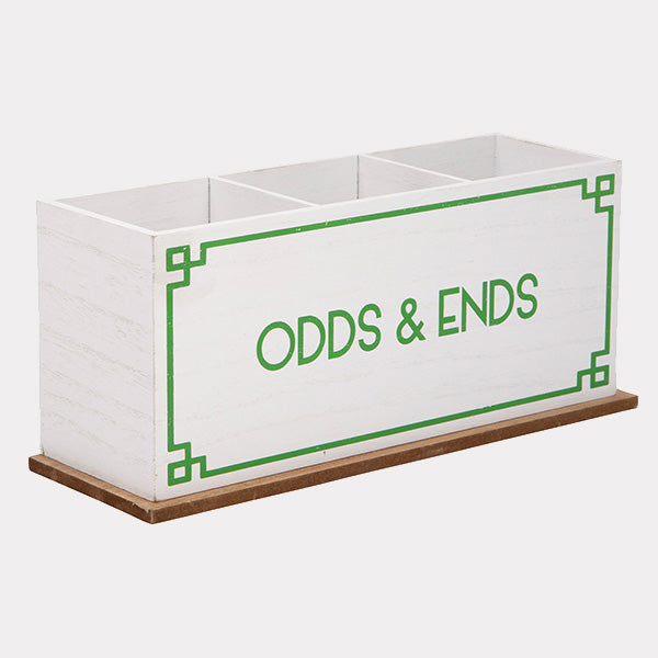 Green & White Desktop Organizer, Choose Your Style