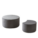 Modern Upholstered Round Coffee Table For Living Room (Set of 2) by HouseOfZazla