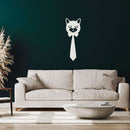 Business Cat Metal Wall Art