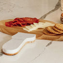 Marble and Wood Mushroom Cutting Board by Decor Steals