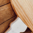 Marble and Wood Mushroom Cutting Board by Decor Steals