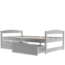 Platform Bed With 2 Drawers