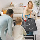 56 Inch Air Hockey Table with Powerful 12V Motor and LED Digital Scoreboard-Black by LJGDeals