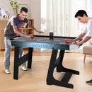 56 Inch Air Hockey Table with Powerful 12V Motor and LED Digital Scoreboard-Black by LJGDeals