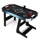 56 Inch Air Hockey Table with Powerful 12V Motor and LED Digital Scoreboard-Black by LJGDeals