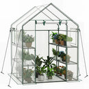 Walk-In Greenhouse 56x56x77 Inch with Observation Windows by LJGDeals