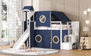 Loft Bed With Tent And Tower by HouseOfZazla