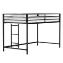 Adam - Twin Loft Bunk - Black by HouseOfZazla