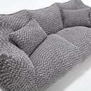 Comfortable Dual Beanbag Chair With High Resilience Foam Core For 2 People by HouseOfZazla