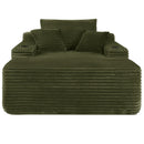 Convertible Chaise Lounge Sleeper Sofa with Cup Holders & Pillows