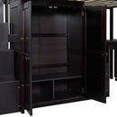 Loft Bed With Stairs, Bookshelf, Drawers, Desk & Wardrobe, Space Saving Multifunctional Furniture by HouseOfZazla