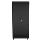 Heavy Duty Rolling Cabinet With Lock, Garage Storage Cabinet, 4 Adjustable Shelves For Tool Organization by HouseOfZazla
