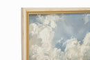 39.4x39.4 Large Square Countryside Canvas Art with Soft Multicolored Details by HouseOfZazla