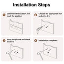 Adjustable LED Sandstone Wall Decor With Simulated Plants 3D Art Sculpture, Glass Vase & Rabbit Statue, Remote Control - Light Coffee