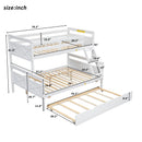 Bunk Bed With Ladder And Safety Guardrail by HouseOfZazla