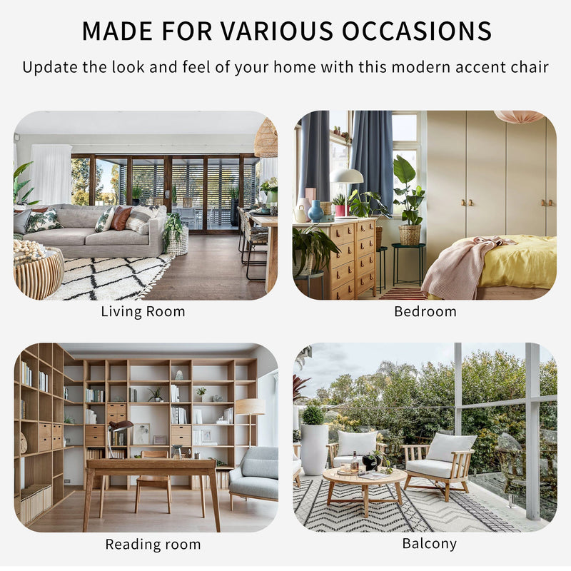 360 Degree Swivel Accent Chair Velvet Modern Upholstered Barrel Chair Over-Sized Soft Chair with Seat Cushion for Living Room, Bedroom, Office, Apartment, Beige