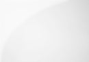 Accent Table, C - Shaped Glossy Contemporary & Modern - White