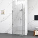 32"W x 72"H Frameless Circular Pivot Shower Door by HouseOfZazla