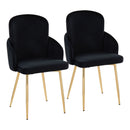 Dahlia - Contemporary Dining Chair (Set of 2) by HouseOfZazla