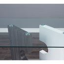 Iris - Dining Table - Gray by HouseOfZazla