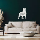 Beware Of Dog Metal Wall Art