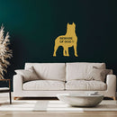 Beware Of Dog Metal Wall Art